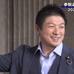 【ノーカット】参政党・神谷宗幣参院議員（福井県出身）　国会初登院の囲みインタビュー（2022年８月3日）