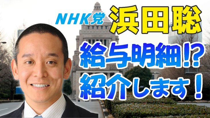 国会議員の給与明細書⁉（歳費等支払明細書）を紹介します