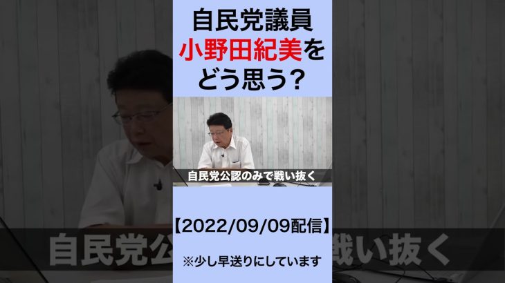 自民党議員小野田紀美をどう思う？　#shorts