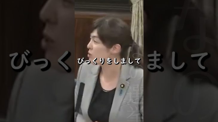 #short【小野田紀美】前向きな答弁にビックリ！二重国籍の海外の子供たちの日本語教育支援【国会】【切り抜き】