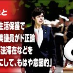 ひとりごと「外国人生活保護に関し小野田紀美議員『日本で働きたいから等は難民ではない』」