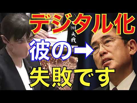 【小野田紀美】政府デジタル化に物申す【小野田紀美 切り抜き 岸田文雄】