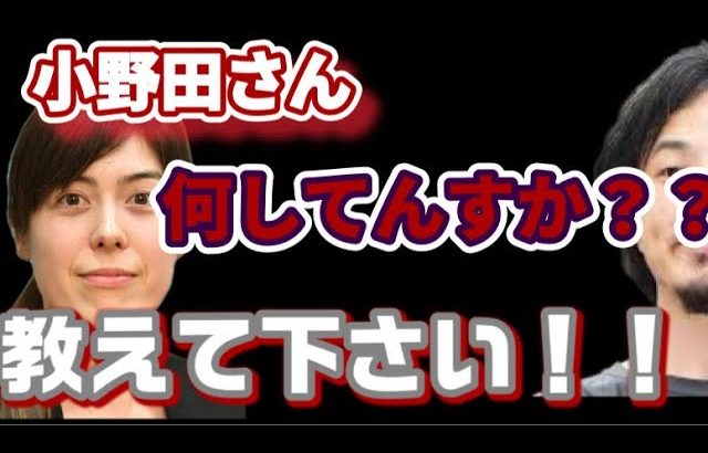 【ひろゆき】小野田紀美さんって正直○○ですよ？【切り抜き】