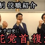 立花孝志がカムバック！政治家女子48党 新体制の役職を紹介します！齋藤代表「立花孝志は最後まで守ろうとしてました」 【 NHK党 政治家女子48 立花孝志 】 大津党首 大津綾香 斉藤