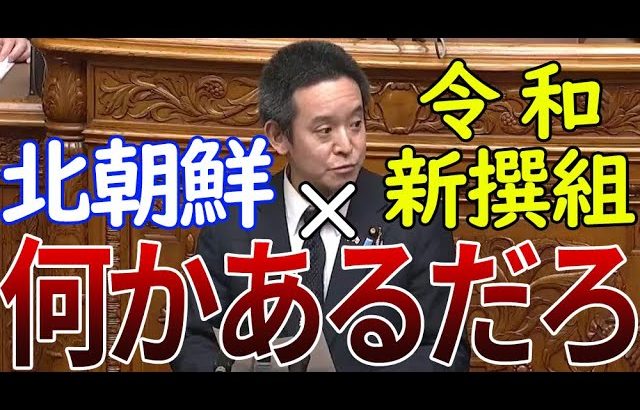 【浜田聡】北朝鮮と繋がっている疑惑のある国政政党について　〇和新撰組　＃浜田聡　＃山本太郎　＃北朝鮮