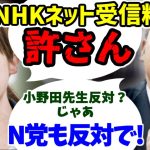 【小野田紀美】今再び問題になっているNHKのネット受信料徴収を絶対に許さない小野田紀美と、それに同調する立花孝志【2021年12月17日参議院予算委員会】