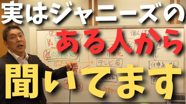 【ジャニーズの記者会見】を観てジャニーズはクリーンになると思います。しかし根本的にテレビと芸能界が汚い所は変わらない【立花孝志 ガーシー NHK党 ジャニーズ】