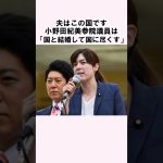 「日本と結婚します」小野田紀美議員に関する嘘みたいな雑学 #shorts #雑学 #豆知識