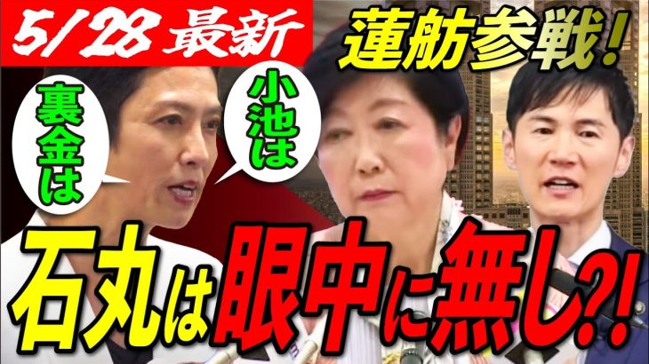 【敵は小池都知事だけ？！】石丸市長に勝機はあるのか…蓮舫氏出馬で都知事選が大混乱に！【安芸高田市/石丸市長/東京都知事選】