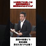 都知事選 蓮舫の政策ビラ 事前運動  / NHK党 浜田聡 参議院