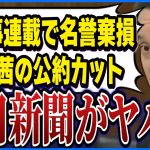 【浜田聡】毎日新聞終了のお知らせ。暇空茜の公約カットを浜田議員がYouTubeで拡散。嘘記事でも名誉棄損で敗訴。