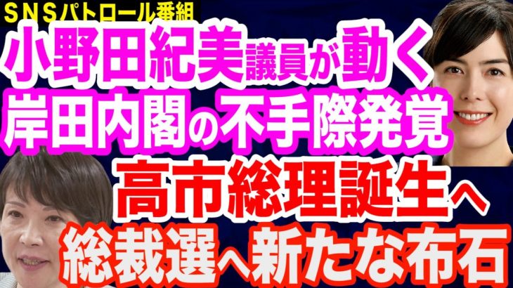 小野田紀美議員が動く…売国・岸田政権の衝撃の不手際が発覚／高市早苗総理誕生に機運高まる…総裁選へ新たな布石／石破茂氏の妄言を断罪／改正政治資金規正法が成立／露朝首脳会談…追い詰められたロシアの末路