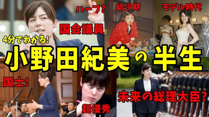 全てが規格外！4分でわかる！国会議員  小野田紀美の半生！日本の希望！国士 #小野田紀美 #政治 #国会