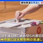 立候補者過去最多の東京都知事選挙　きょう投開票　期日前投票は過去最多　今夜には大勢が判明か｜TBS NEWS DIG