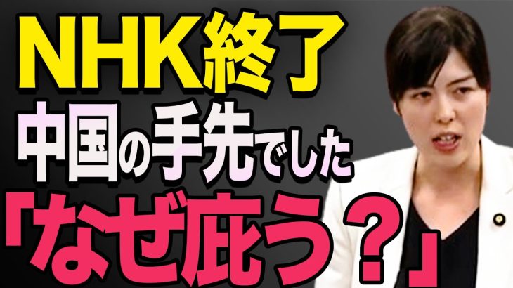 【NHKを見ない聞かない信じない】小野田紀美がNHKの印象操作・ネット受信料・スクランブル問題を追求！