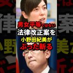 男女平等ではない法律改正案を小野田紀美がぶった斬る #小野田紀美 #海外の反応 #wcjp