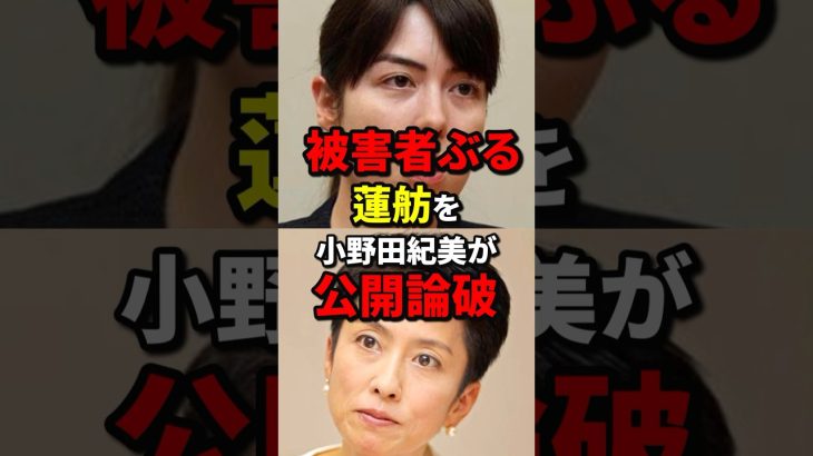 被害者ぶる蓮舫を小野田紀美が公開論破 #小野田紀美 #海外の反応 #wcjp