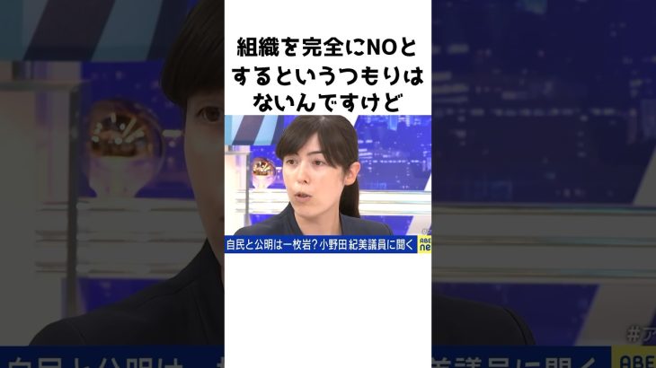 【小野田紀美】組織票は大嫌い〜誰かの持ち物じゃないんです〜【小野田紀美議員のエピソード10】