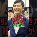 石丸が削減してきた補助金が次々と復活