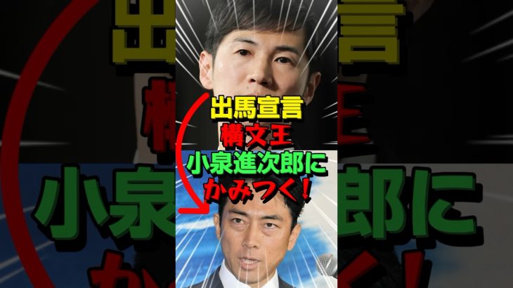 石丸伸二が自民党総裁選有力候補小泉進次郎にモノ申す！#小泉進次郎 #石丸伸二 #自民党総裁選