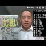 衆院選、東京7区で丸川珠代苦戦？注目選挙区や情勢分析by 安積明子さん　夕刊フジ記事紹介、等