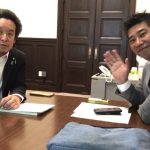 参議院本会議前の議員総会　NHK党会派