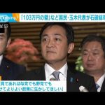 「103万円の壁」など　国民・玉木代表が石破総理と会談(2024年11月28日)