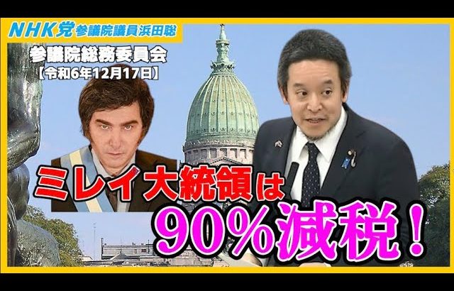 地方交付税は地方財政を過度に国に依存させる問題ある制度！　参議院総務委員会　2024年12月17日（火）