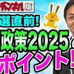 【参院選直前】国民民主党の重点政策２０２５　たまきチャンネル限定！玉木雄一郎がポイントを30分でたっぷり解説！